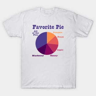 Favorite Pie Chart T-Shirt